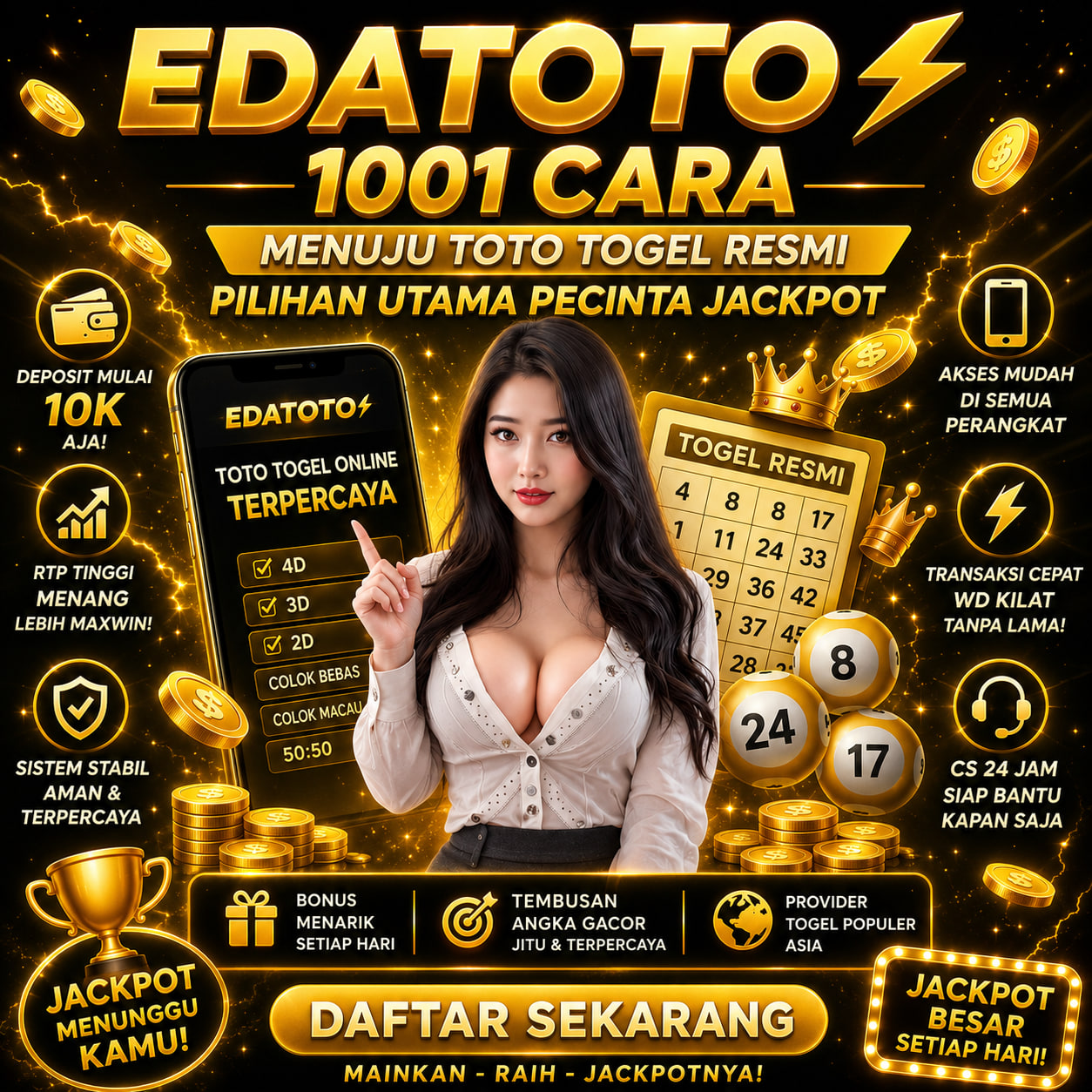 EDATOTO ⚡️ 1001 Cara Menuju Toto Togel Resmi Pilihan Utama Pecinta Jackpot